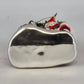 Christopher Radko Santa Puppy Mercury Glass Ornament 5" Christmas Poland Vintage