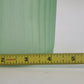 Frosted Glass Sage Green Vase 5.75" Textured Ribbed & Wide Flared Rim Vintage