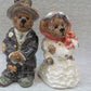 Boyd's Bears Grenville Beatrice True Love Salt Pepper In Box #390022 Bride Groom
