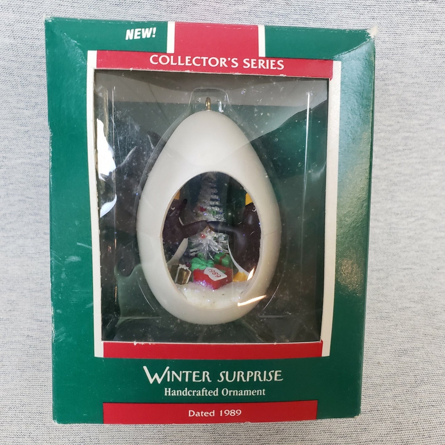 Hallmark Keepsake Ornament Winter Surprise Penguin 1st in Collector Series 1989