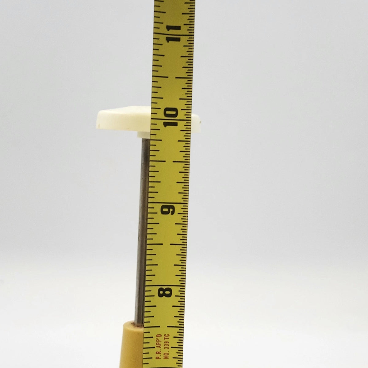 Federal Housewares Glass Food Chopper Yellow Lid Manual 10" Vintage Kitchen Tool