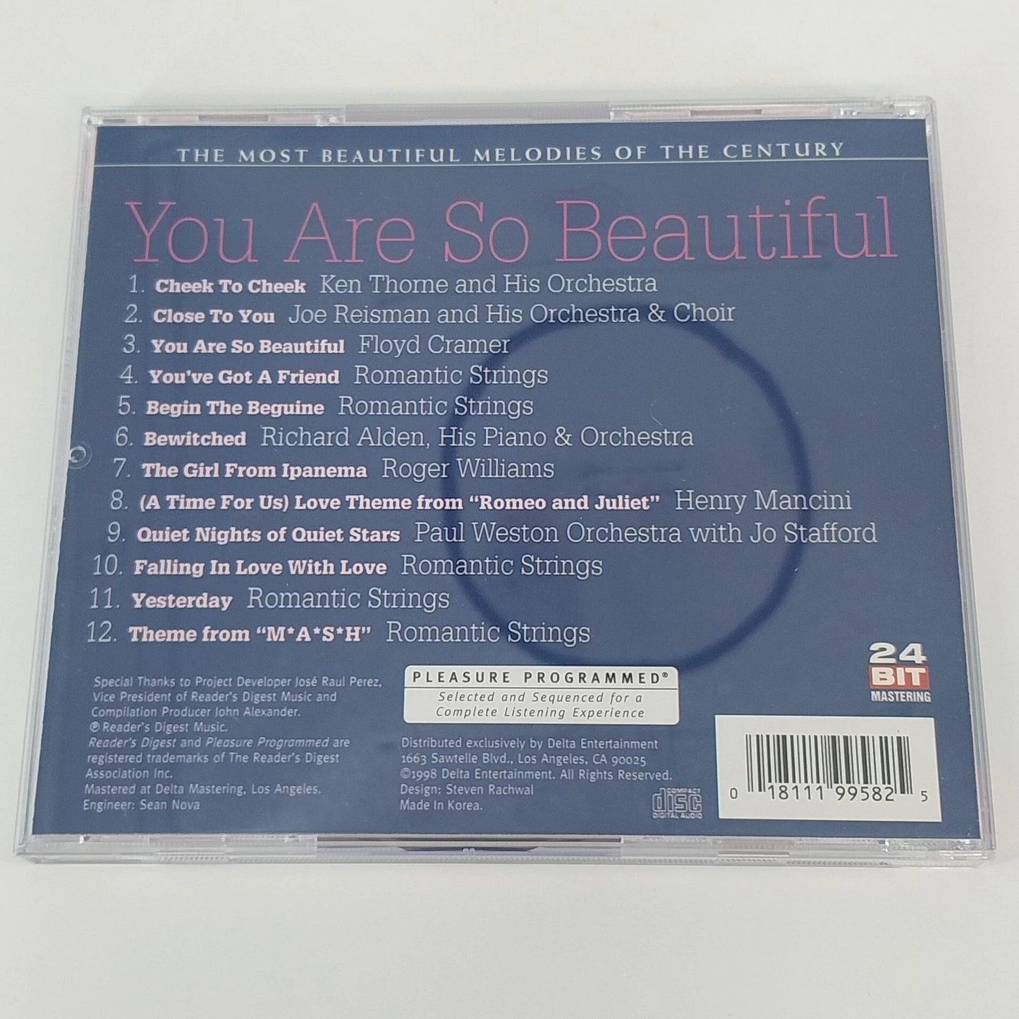 Till The End Of Time 3 CD Box Set Reader Digest Love Songs 24-Bit Mastering 1998
