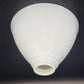 Lamp Diffuser Milk Glass Torchiere Shade Waffle Pattern 8" Vintage Lighting Decor