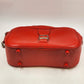 Amelia Earhart Travel Shoulder Bag Red Carry-On Luggage Footed 17" Vintage USA
