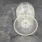 7 Cordial Shot Glasses Clear Pedestal Early American Pattern Glass Assorted 4"