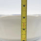 German Transferware Serving Bowl Roses Floral Scalloped Beaded Rim 10.5" Antique