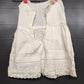 3 Childs Slip Dress Cream Lace Summer Dress Honeysuckle Sz 2 Vintage England UK