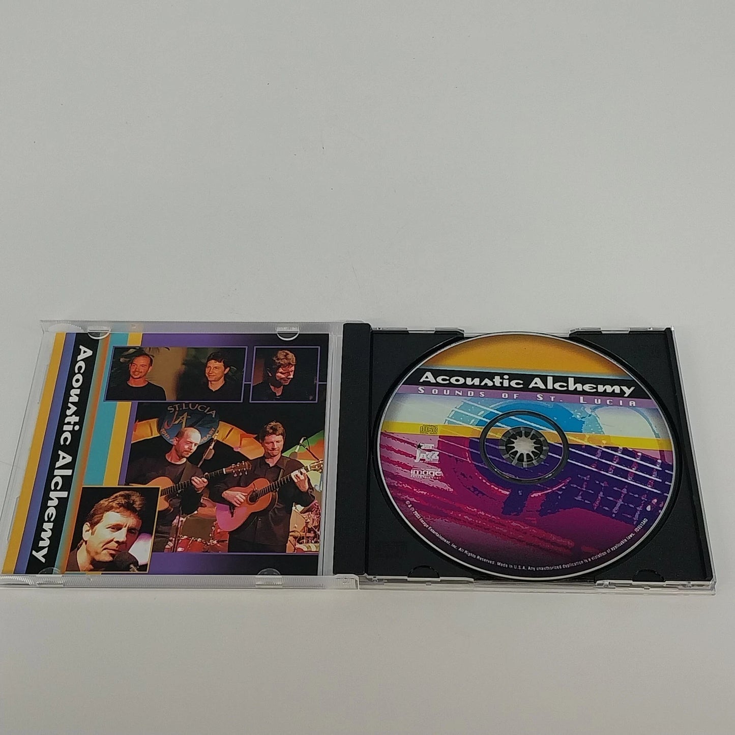 Acoustic Alchemy Sounds of St. Lucia Live CD 2003 Smooth Jazz USA