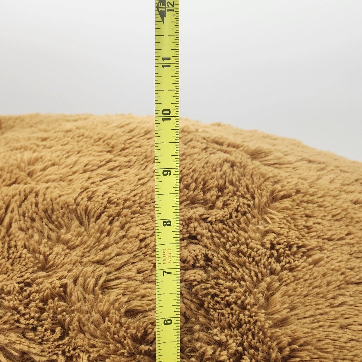 Toys R Us Jumbo Teddy Bear 43" Golden Brown Plush Green Satin Bow 2015 Polyester
