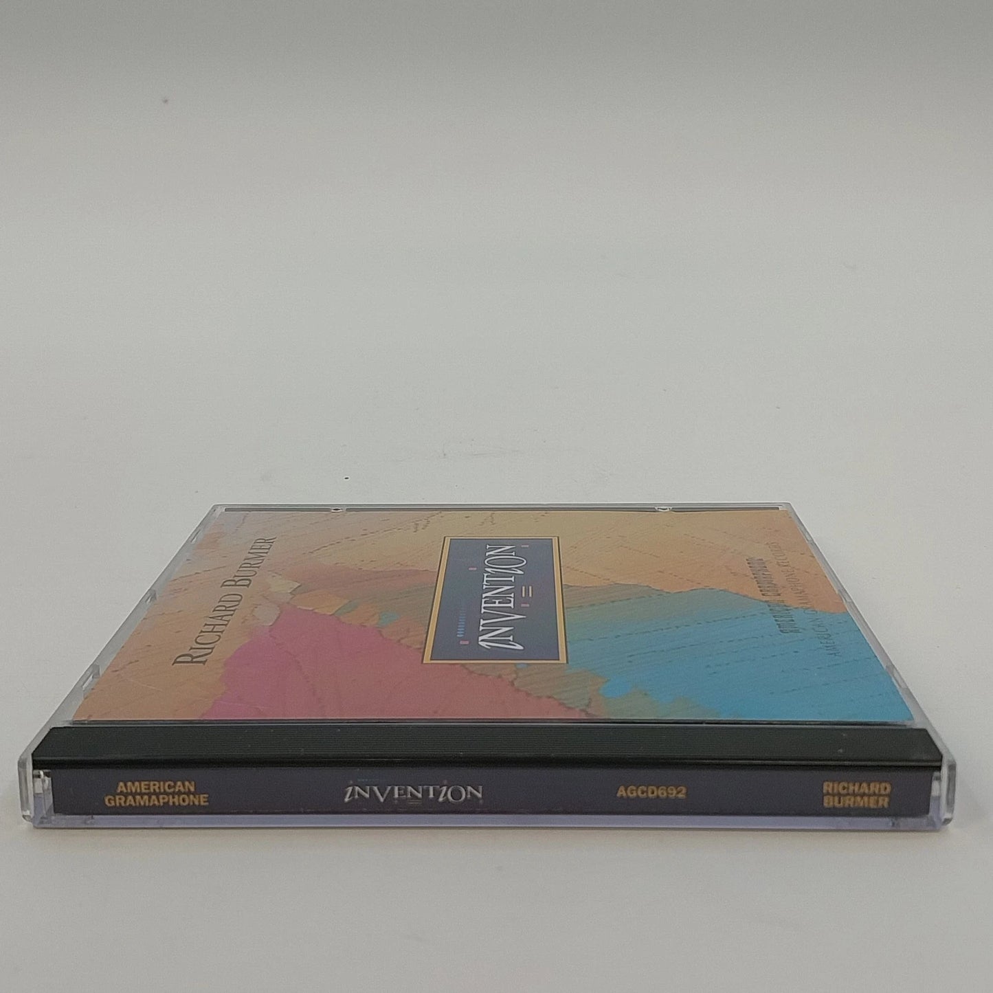 Richard Burmer Invention CD 1992 American Gramaphone New Age Electronic