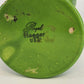 Vintage Royal Haeger Green Drip Glaze Cylinder Vase 12 Inch MCM