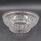 Imperial Glass Monticello Waffle Block Footed Candy Dish 6.25" x 2.75" Vintage