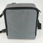 Gray Camera Bag Shoulder Carry Case 3 Compartments Adjustable Strap 8x4x9.5"