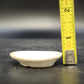 Miniature Tea Set Hand Made White Studio Porcelain Cups Saucers 2" 10pc Vintage