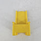 Fisher Price Little People Castle Throne Chair Yellow 1974 Vintage Play Family