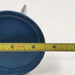 Eagle Oil Can Blue Silver Metal USA Thumb Pump 7.75" Oiler Dripper Decor