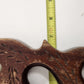 Crosscut Hand Saw 26" Carved Wood Handle Vintage Carpenter Woodworking Tool