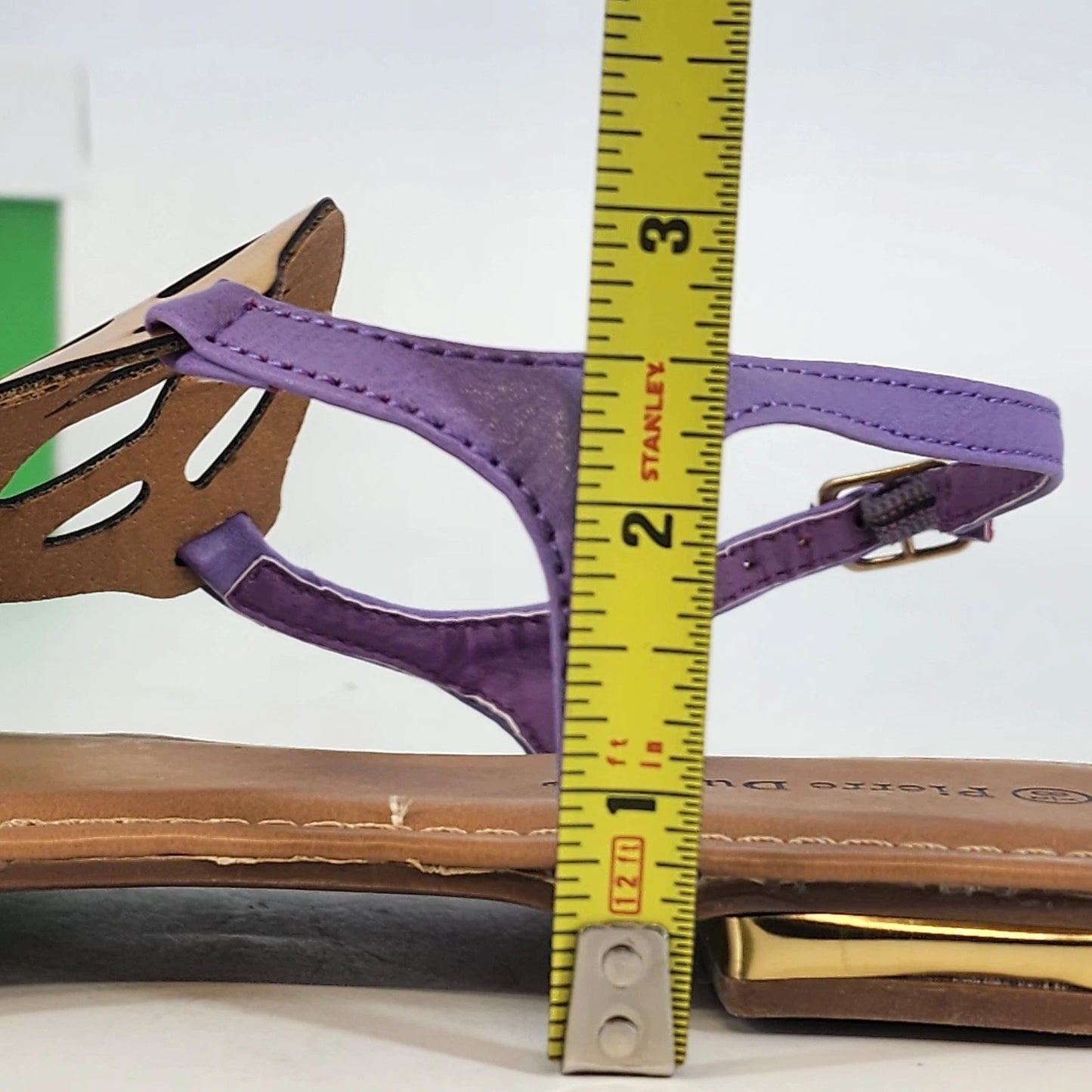 Pierre Dumas Lavender T Strap Sandals Womens Size 8.5