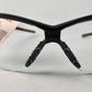 Jackson Safety Nemesis V30 Safety Glasses Black Frame Clear Lens 19804 ANSI Z87+