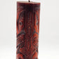 Marquesan Tiki Decor Candle Totem Sculpture Carved Look Polynesian 12.5" Canada