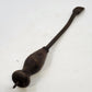 Cobbler Shoemaker Glazing Edge Iron Leatherworking Tool Wood Handle 14" Antique