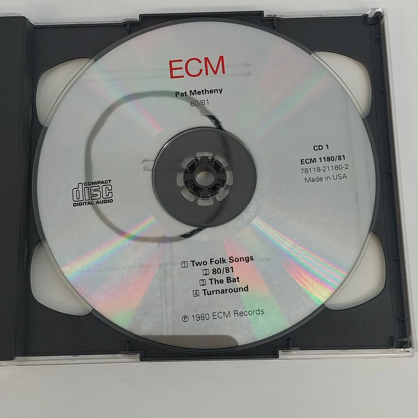 Pat Metheny 80/81 2 CD Charlie Haden Jack DeJohnette Mike Brecker ECM Jazz