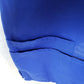 Scrubs Brand Medical Scrub Top Blue Solid Size 1XL 3 Front Pockets Tie Back