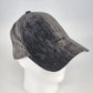 Gray Velour Baseball Cap Hat Soft Polyester Adjustable Hook-Latch Adult China