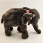 R Dakin Standing Elephant Gray Plush Stuffed Animal Toy 8" Vintage 1970s