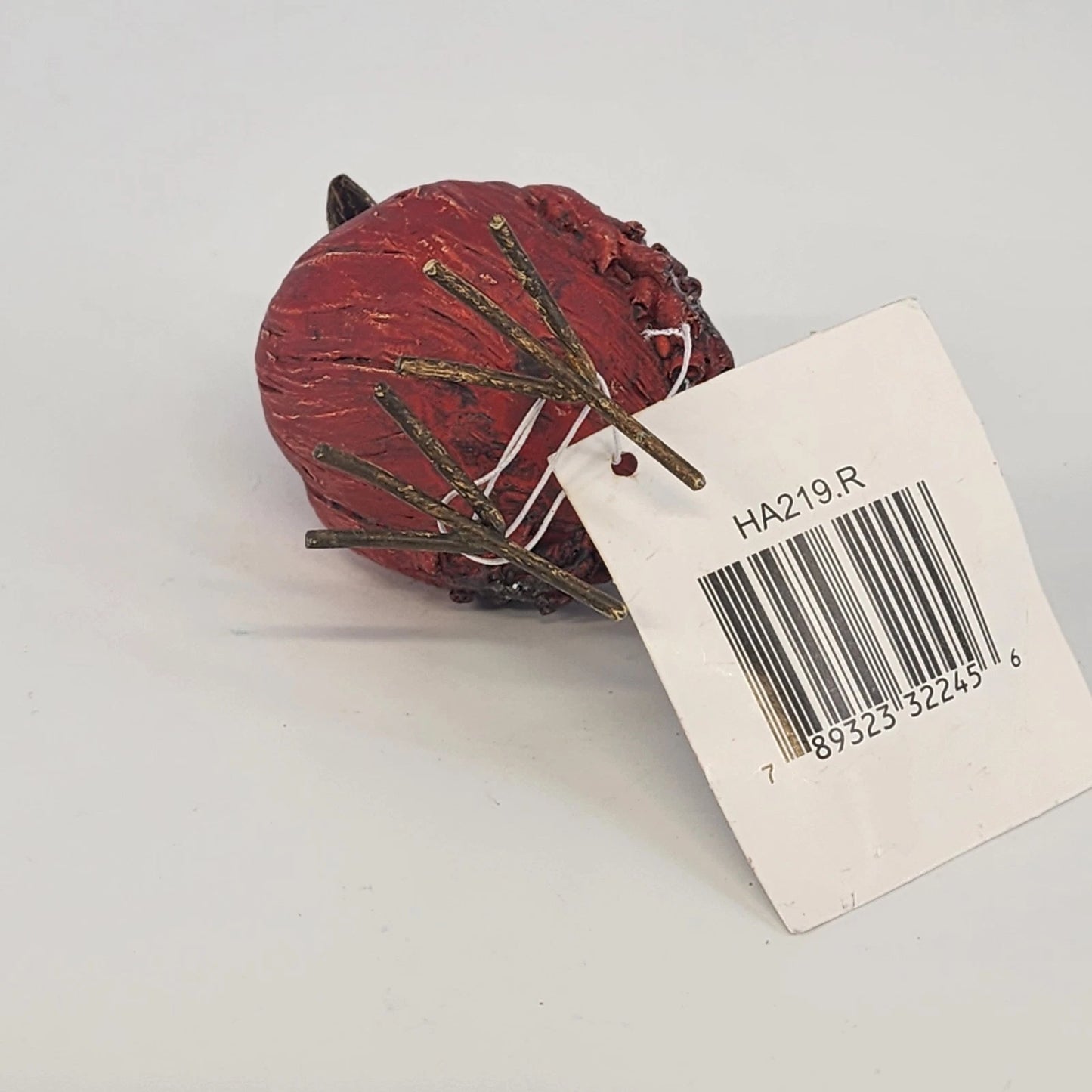 Lifestyle Design Plume Collection Cardinal Bird Figurine Red Porcelain 4.5" Vtg