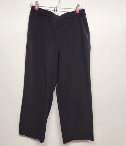 Studio Works Women's Petite Size 6P Stretch Waist Black Dress Pants