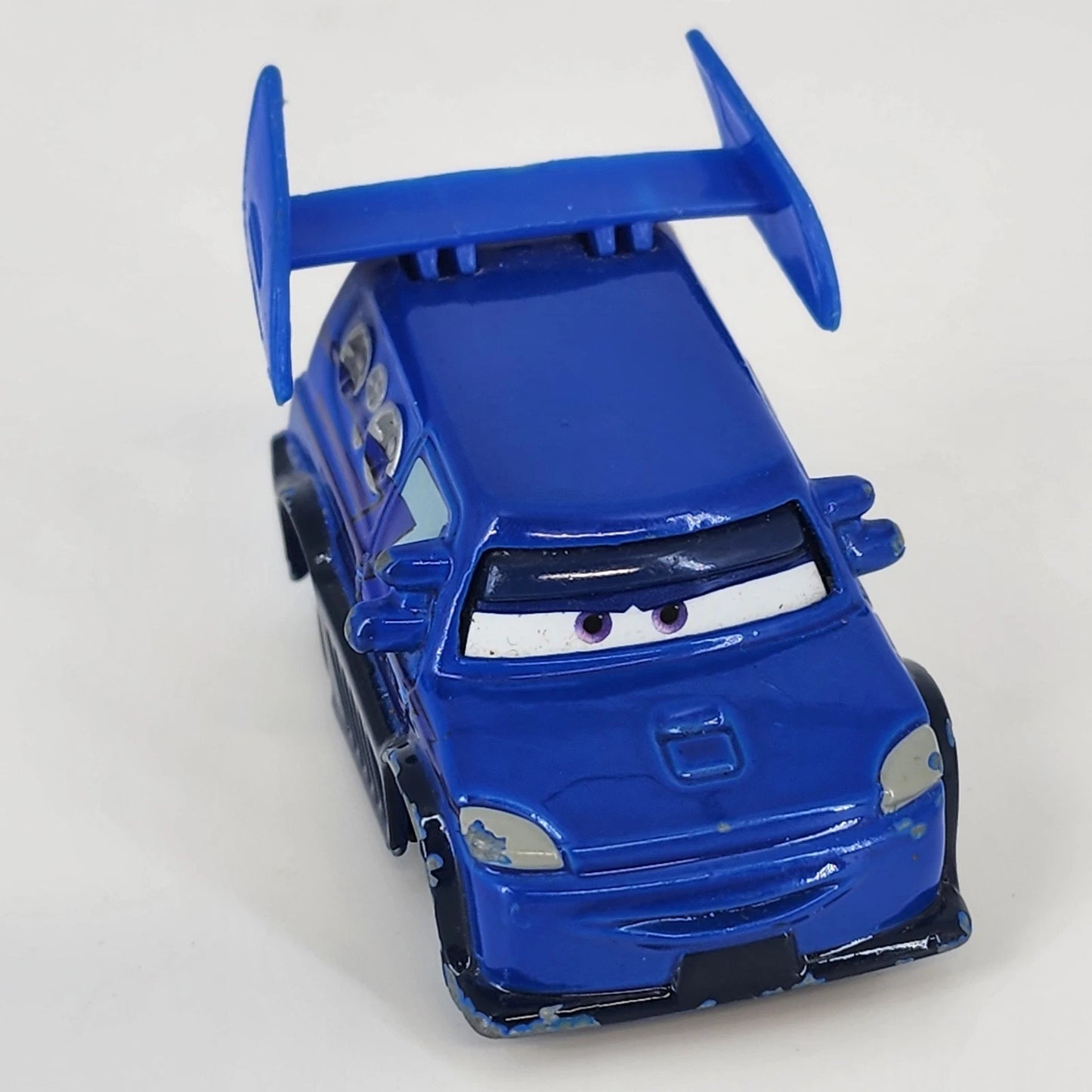 Disney Pixar Cars DJ Blue Hip Hop Supercharged Diecast 1:55 Scale Toy Car Mattel