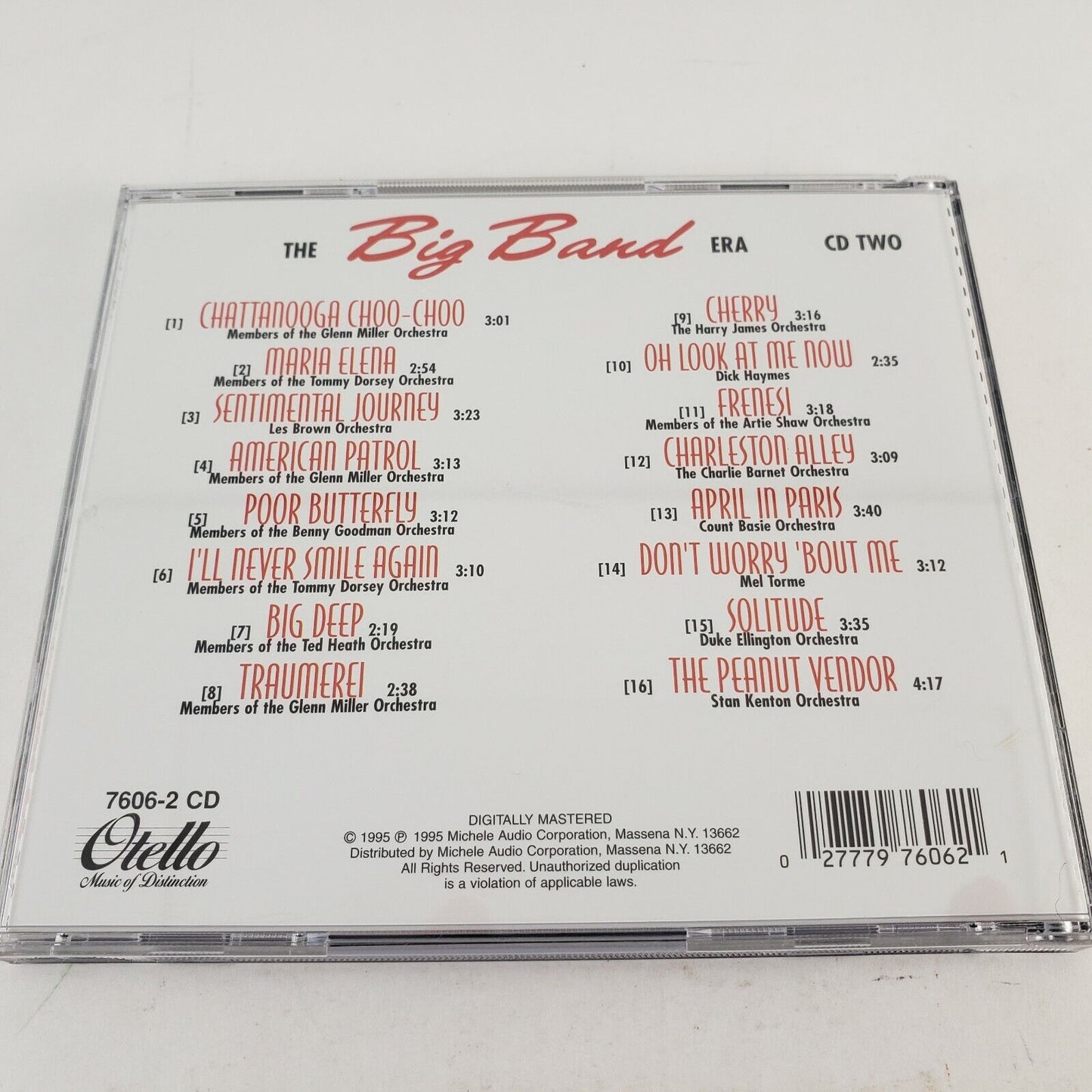 The Big Band Era 48 Classics 3CD Set Goodman Miller Ellington Basie Herman James