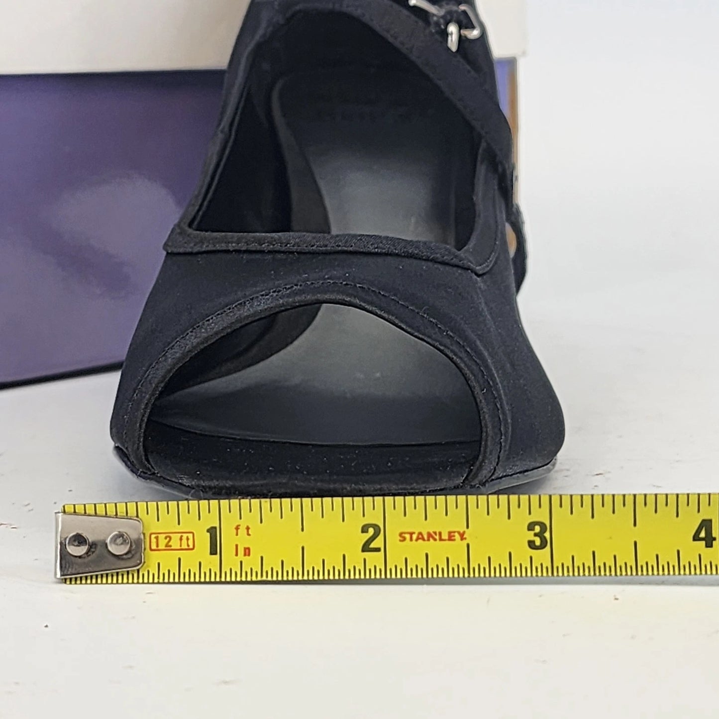 Mootsies Tootsies Mobabyme Heels Womens 8.5 Black Satin Pumps