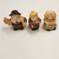 Popular Imports TS253 Mini Tea Set 8pc Thanksgiving Resin Decor
