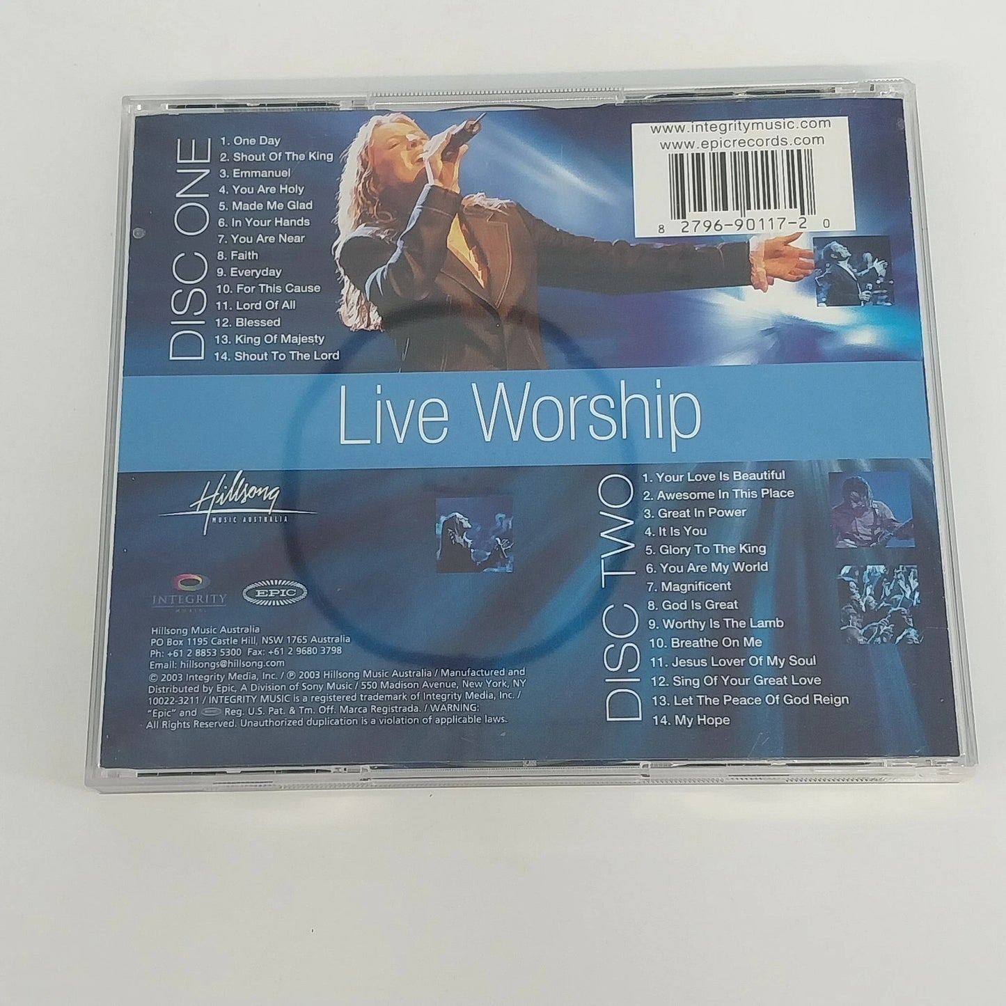 Christian Worship CD Lot Hillsong Songs 4 Worship Amazing Grace 4 Discs
