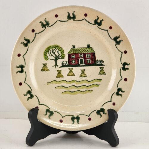 Poppytrail Homestead Provincial Salad Plate 7.5" by Metlox Tan Colonial Setting