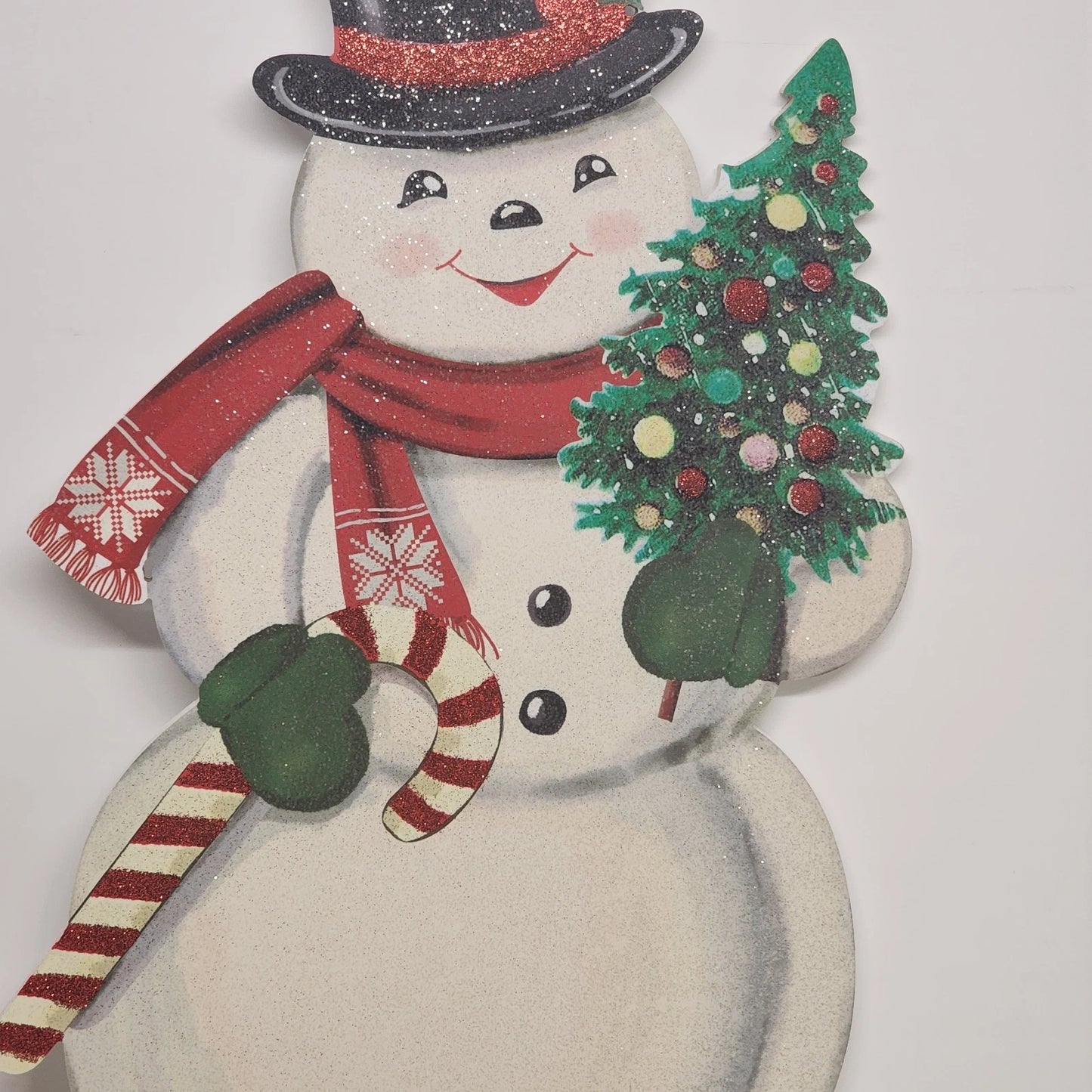Hobby Lobby 30 Inch Wooden Snowman Christmas Decor Easel Back