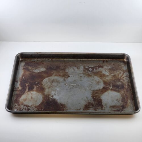 Calphalon 12 x 17 Cookie Sheet Baking Pan Seasoned Half Sheet Non-Stick Vintage