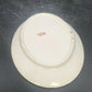 Porcelain Oval Serving Dish Plate 6" Hand Painted Floral Orange Trim Japan