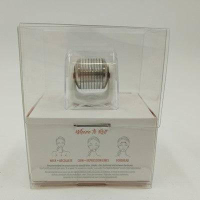 BeautyBio GloPRO Silver Face MicroTip Head Anti-Aging Tool NIB