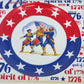 1976 Bicentennial American Independence 3 Section Serving Tray