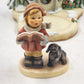 Goebel Hummel HUM 2134 Wintertime Duet Chapel Votive Music Box Exclusive Edition