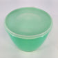 Tupperware 679-10 Jadeite Crisp-it Lettuce Keeper Bowl Sheer Lid Spike Vintage