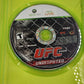 UFC 2009 Undisputed Xbox 360 Console Game & Case THQ Mixed Martial Arts Fighting