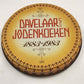 Davelaar Jodenkoeken Dutch Empty Container Metal Tin Jewish Cookies Collectible