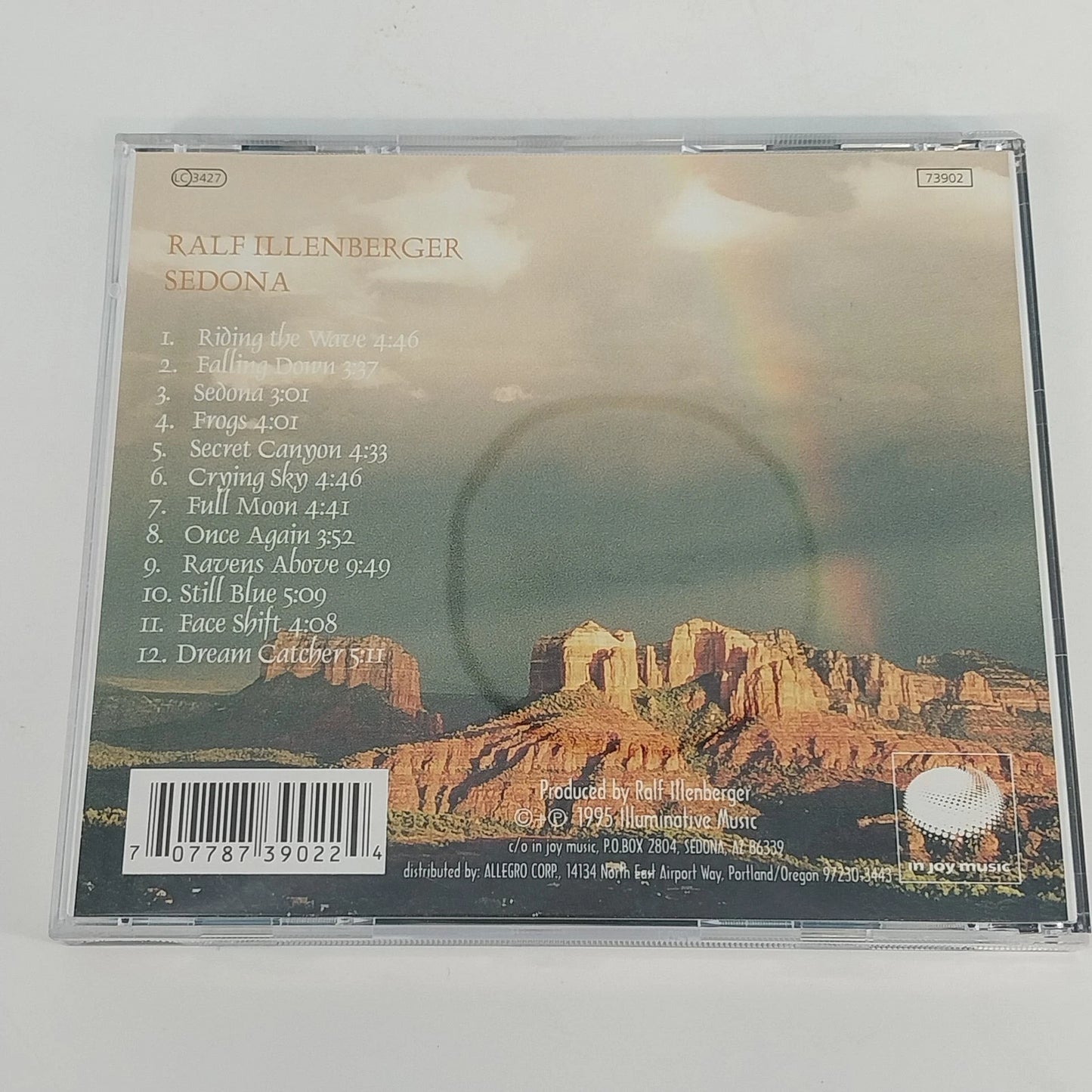 Ralf Illenberger Sedona & The Kiss 2 CD Lot New Age Guitar Five Waves Bliss