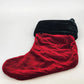 Monogram P Harvey Lewis Stocking Red Velvet Christmas Embroidered Crystal Bling