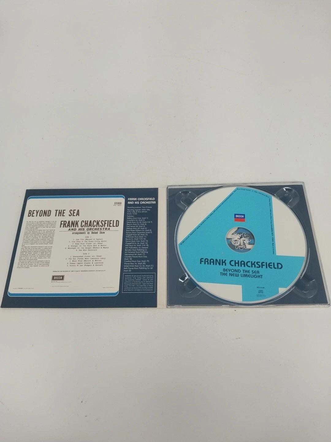 Frank Chacksfield Beyond the Sea New Limelight CD 2004 Decca Phase 4 Stereo