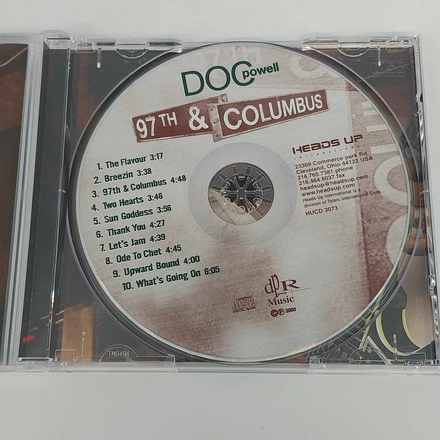 Doc Powell 97th & Columbus CD 2003 Smooth Contemporary Jazz Guitar Instrumental